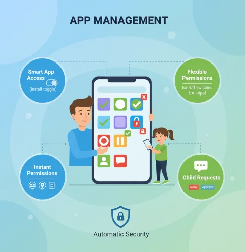 App Management screen