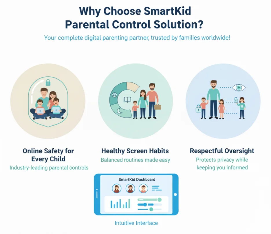Why choose the SmartKid parental control solution